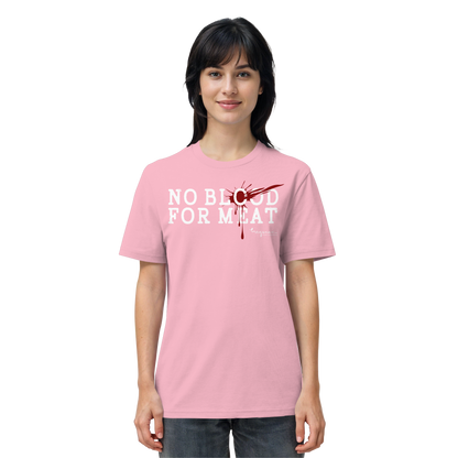 vegwear "no blood for meat" - unisex Bio T-Shirt