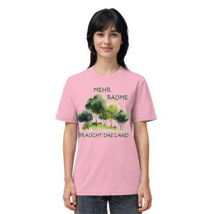 vegwear "mehr Bäume braucht das Land" - unisex Bio T-Shirt, vegan, fair, nachhaltig