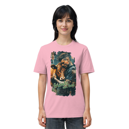 vegwear "friends not food" - unisex T-Shirt, vegan, fair, cool