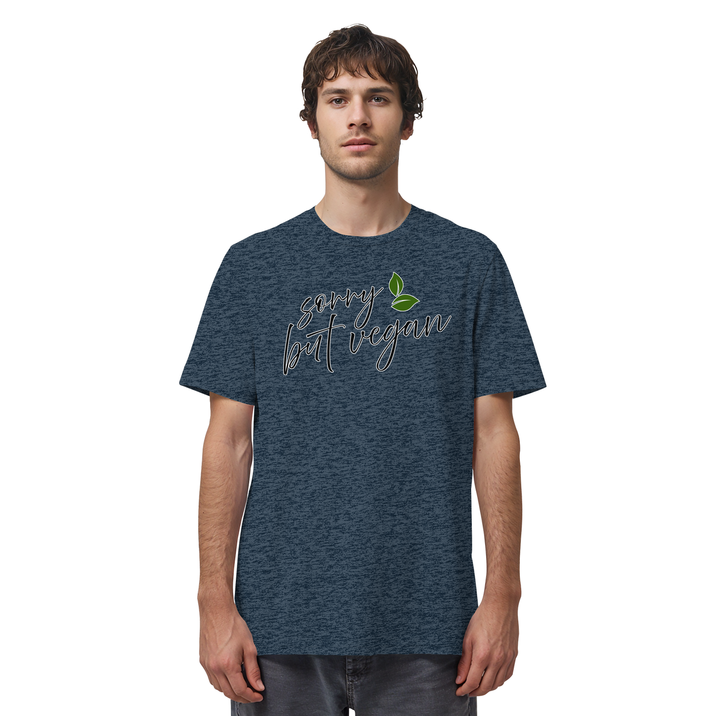 Motiv "sorry but vegan" - unisex Bio T-Shirt