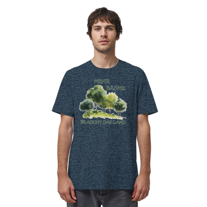 Motiv "mehr Bäume" - unisex Bio T-Shirt