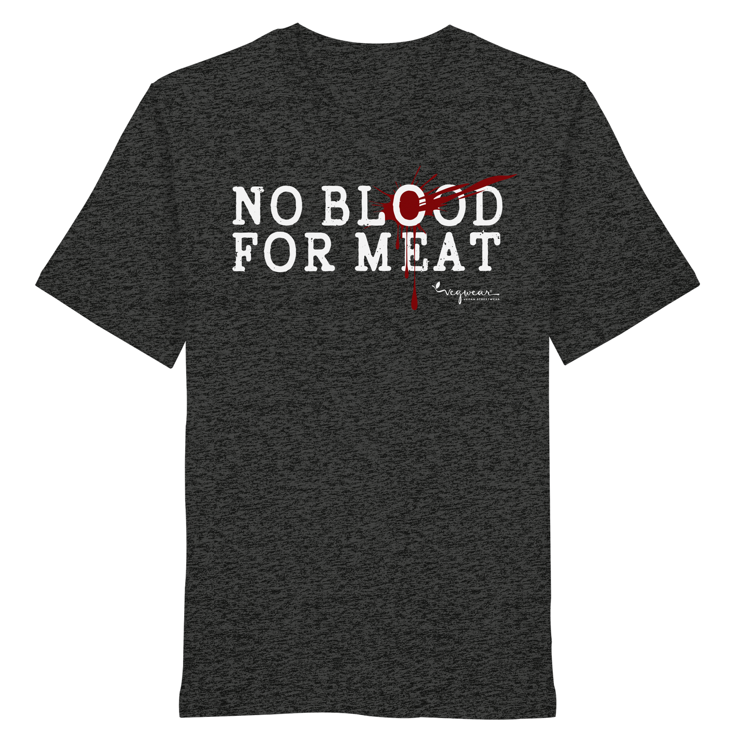 vegwear "no blood for meat" - unisex Bio T-Shirt
