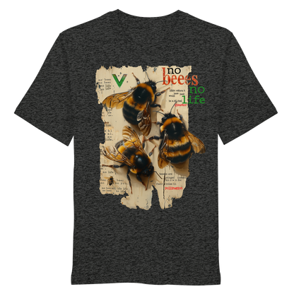 vegwear "no bees, no life" - unisex Bio T-Shirt, vegan fair