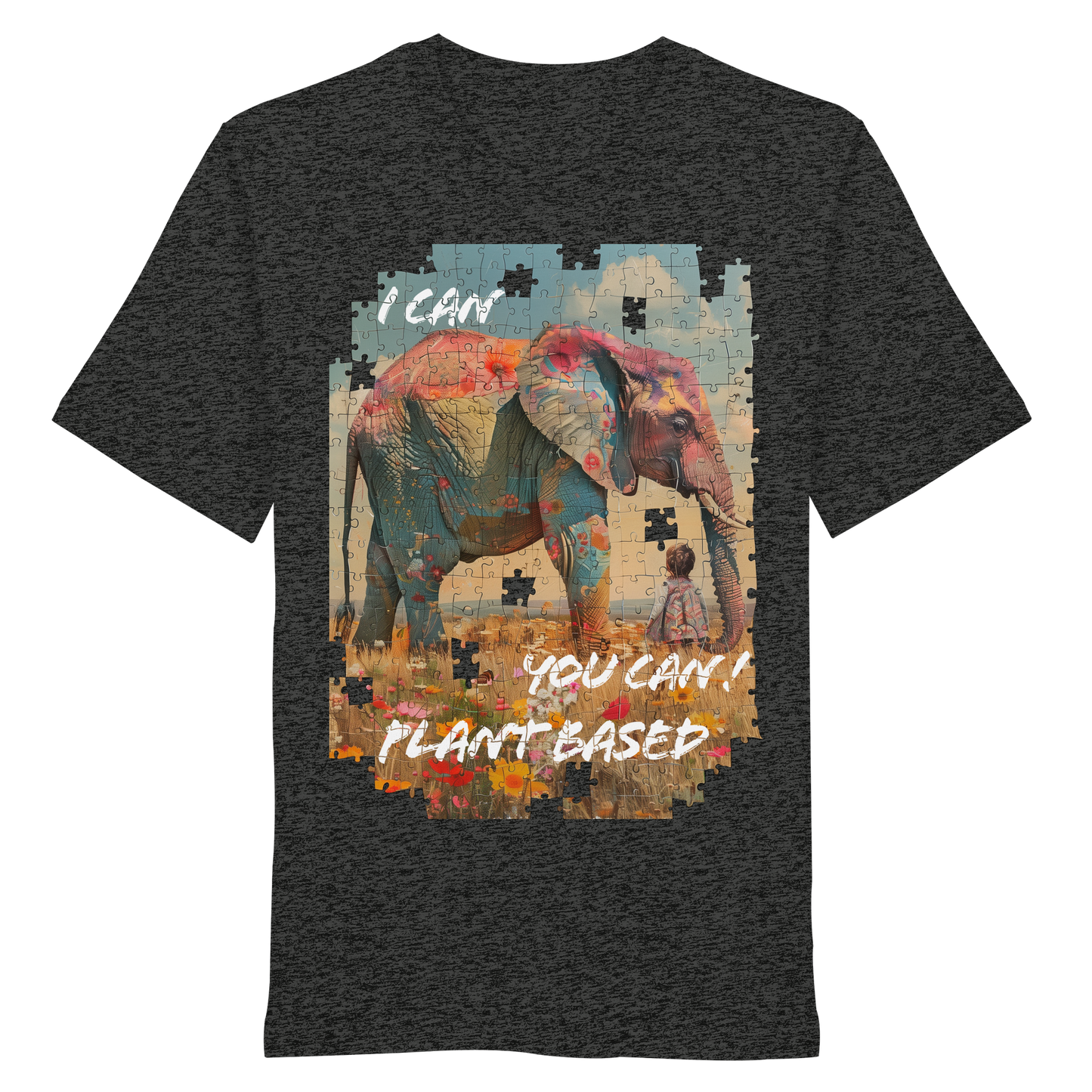 vegwear "I can you can"- unisex T-Shirt, bio, vegan