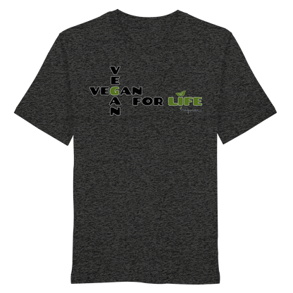 vegwear "vegan for life" - unisex T-Shirt bio vegan fair
