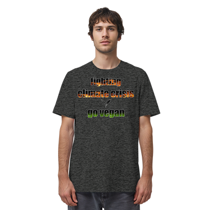 vegwear "fighting climate cirsis" - unisex Bio T-Shirt, vegan & klimafreundlich