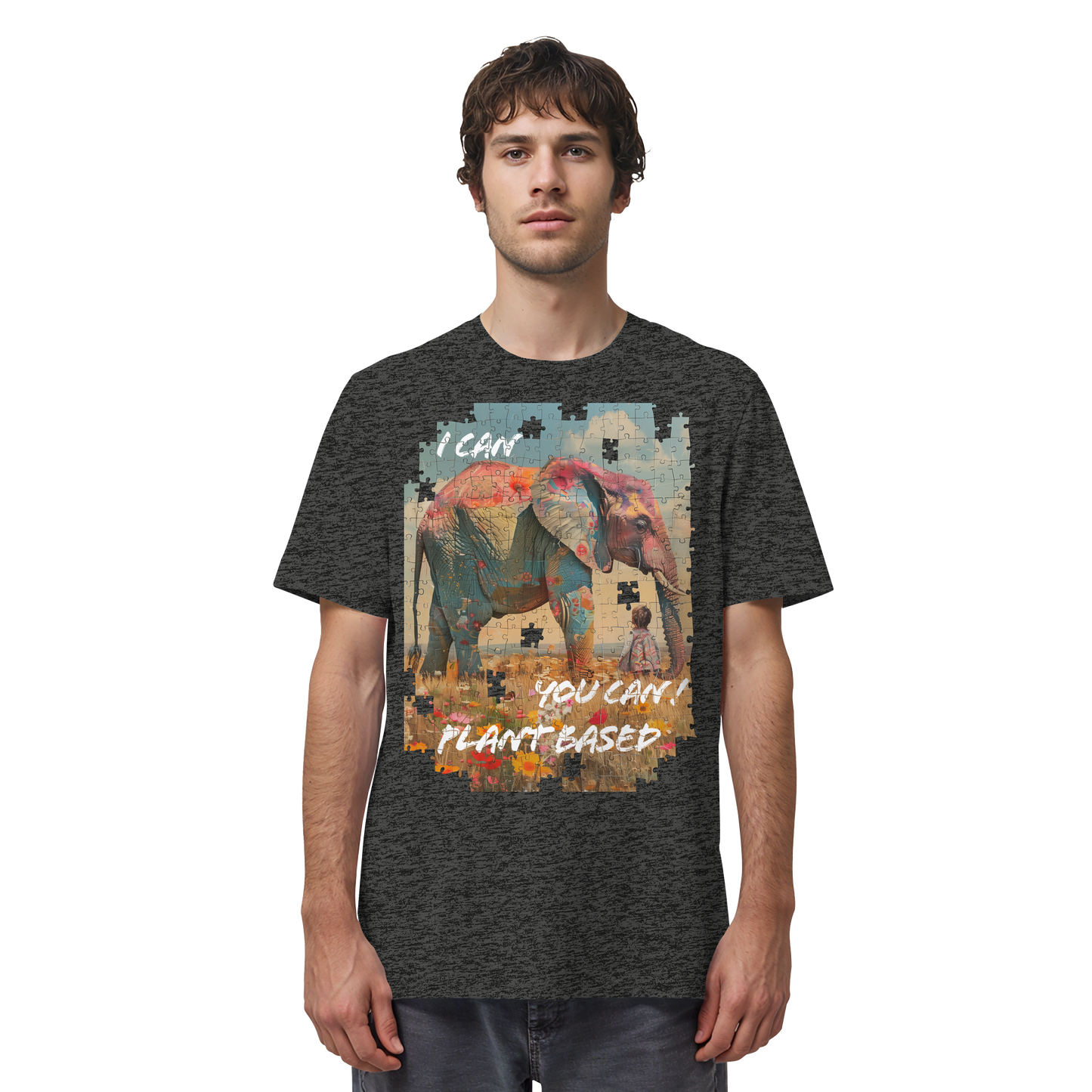 vegwear "I can you can"- unisex T-Shirt, bio, vegan