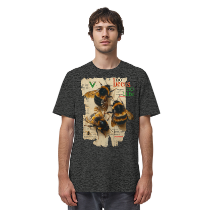 vegwear "no bees, no life" - unisex Bio T-Shirt, vegan fair
