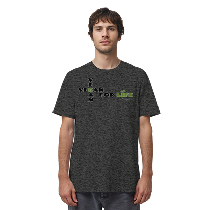 vegwear "vegan for life" - unisex T-Shirt bio vegan fair