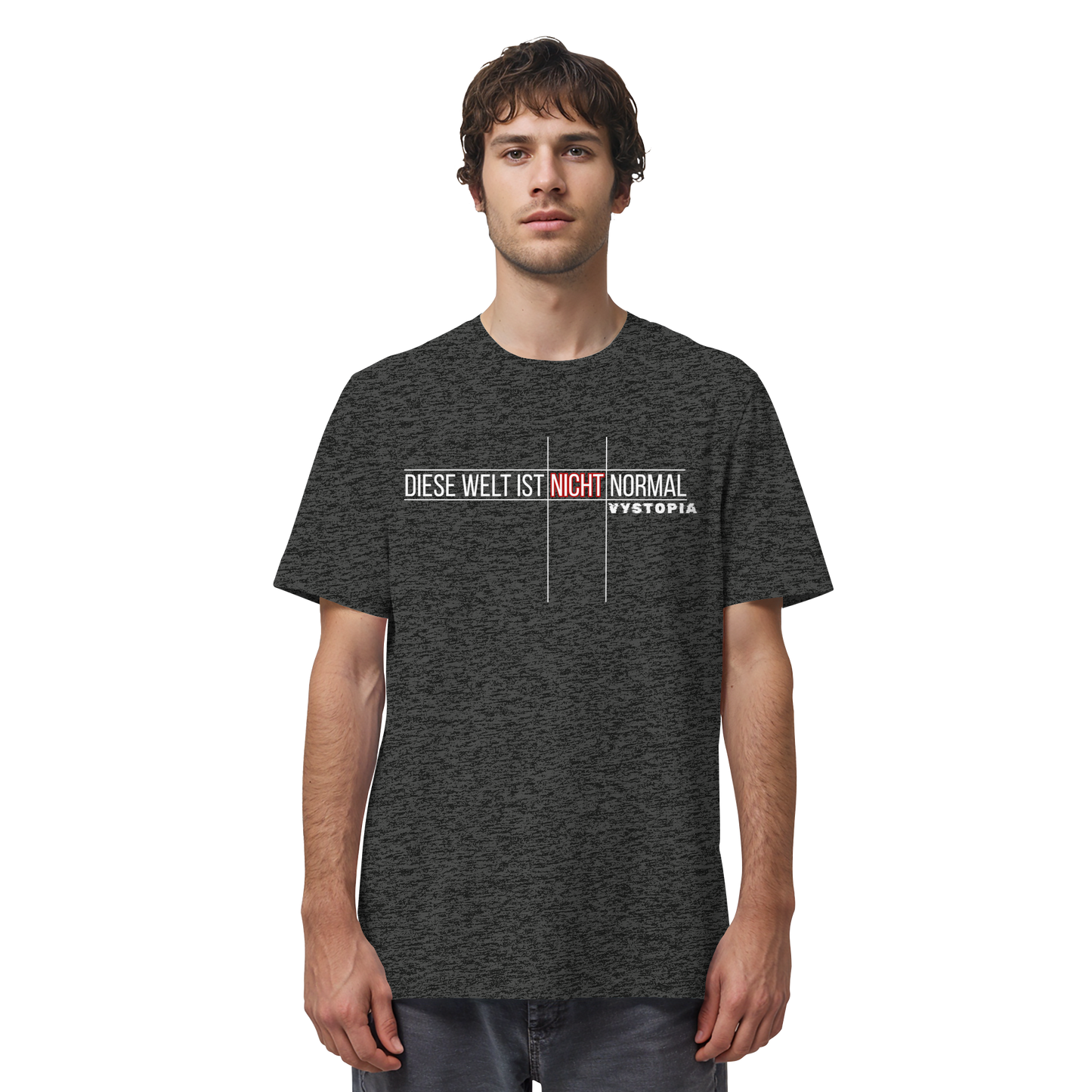 vegwear "Diese Welt ist nicht normal" - unisex Bio T-Shirt