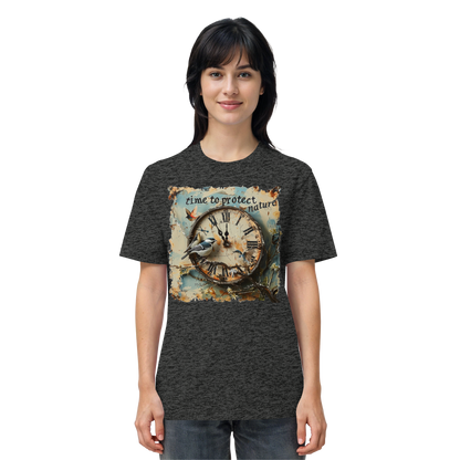 vegwear "time to protect nature" - unisex T-Shirt, nachhaltige Mode