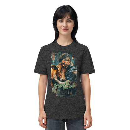 vegwear "friends not food" - unisex T-Shirt, vegan, fair, cool