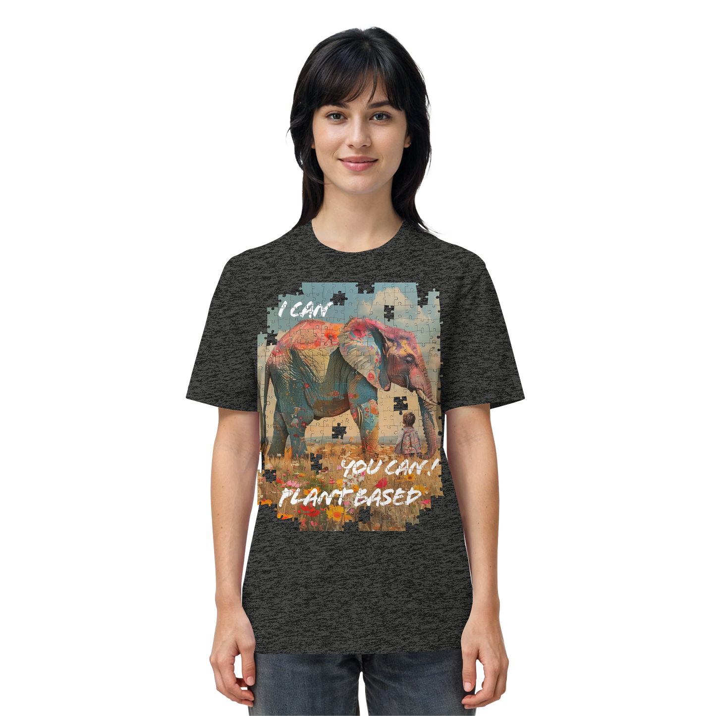 vegwear "I can you can"- unisex T-Shirt, bio, vegan