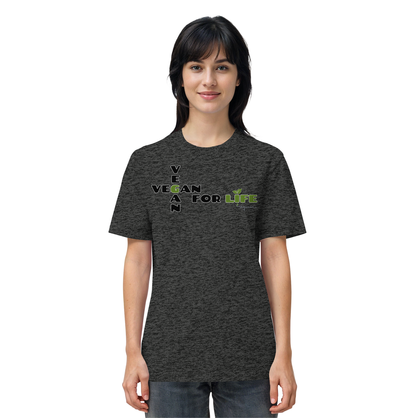 vegwear "vegan for life" - unisex T-Shirt bio vegan fair