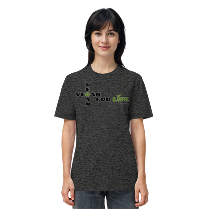 vegwear "vegan for life" - unisex T-Shirt bio vegan fair