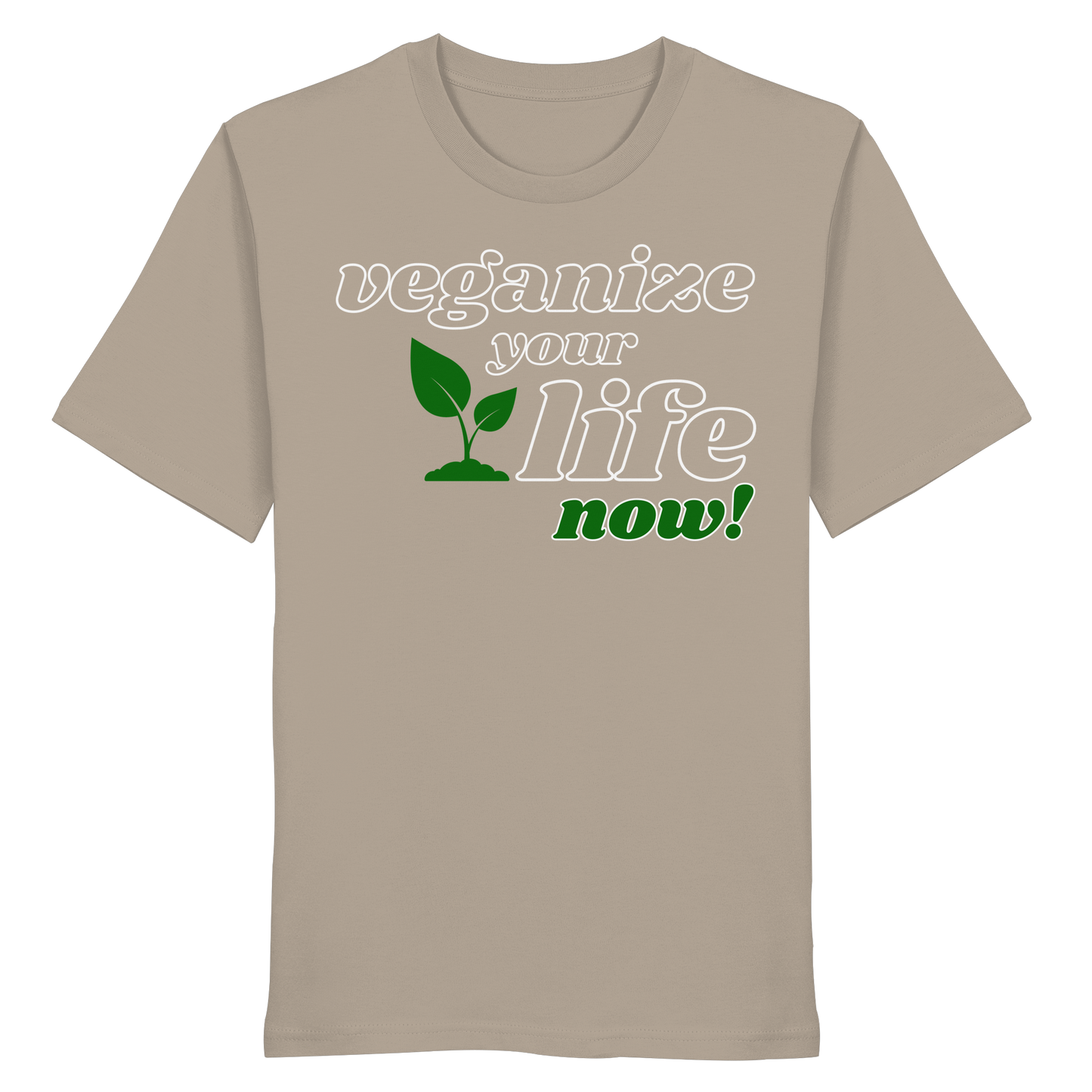 vegwear "veganize your life"  - unisex T-Shirt, bio, vegan, nachhaltig