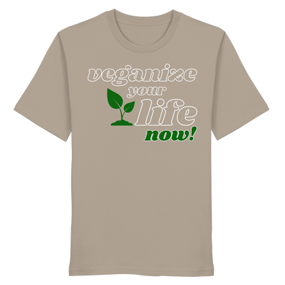 vegwear "veganize your life"  - unisex T-Shirt, bio, vegan, nachhaltig