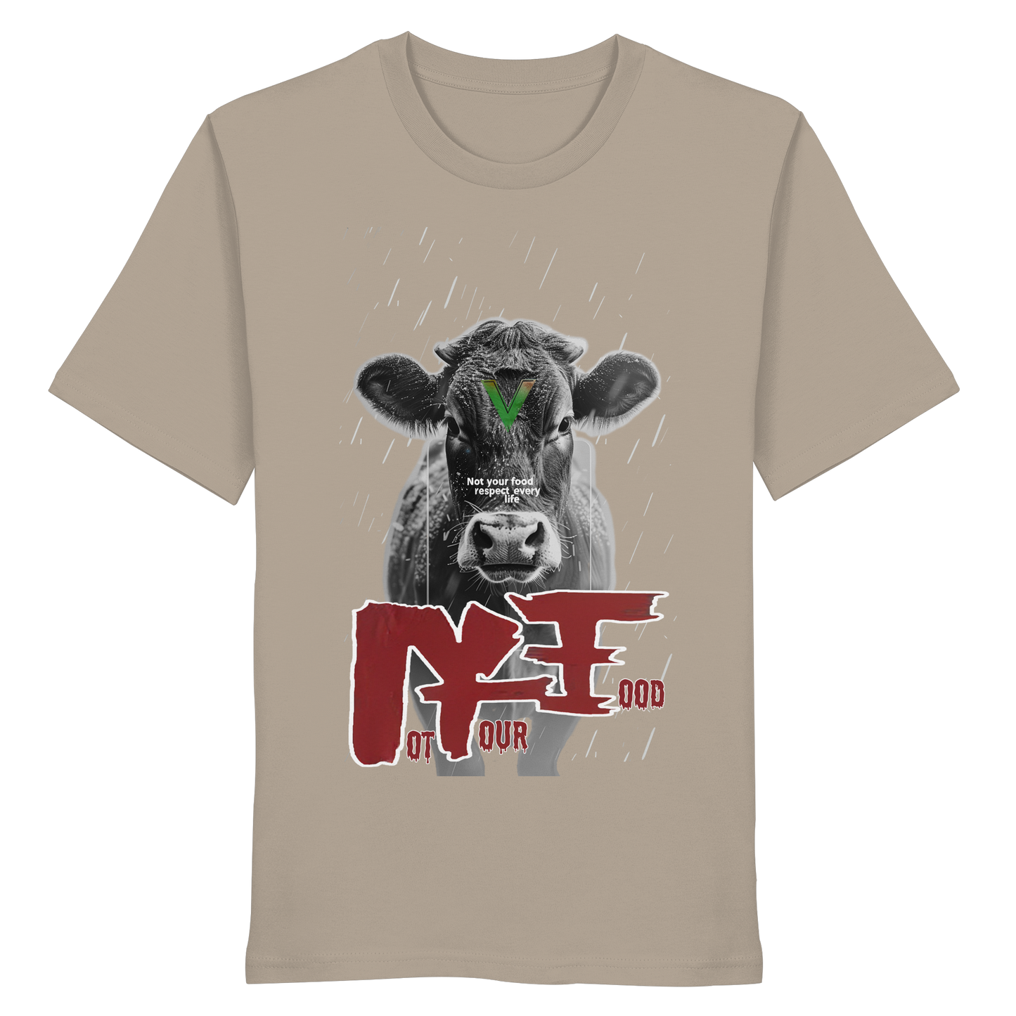 vegwear "not your food" - unisex Bio T-Shirt