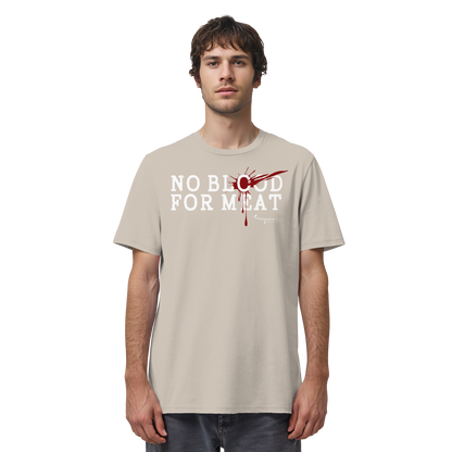 vegwear "no blood for meat" - unisex Bio T-Shirt