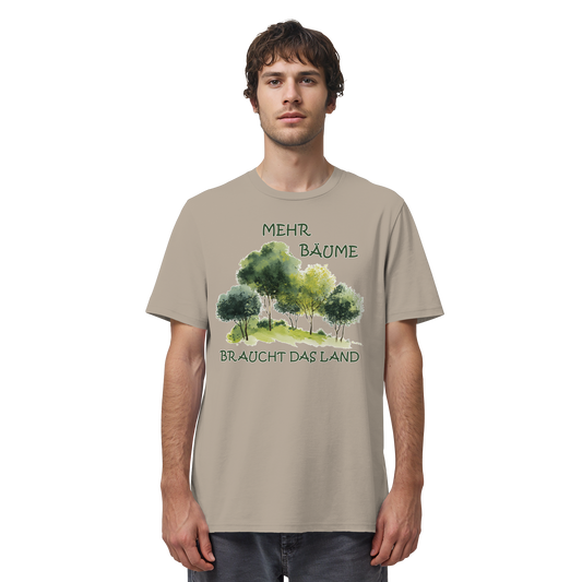 vegwear "mehr Bäume braucht das Land" - unisex Bio T-Shirt, vegan, fair, nachhaltig