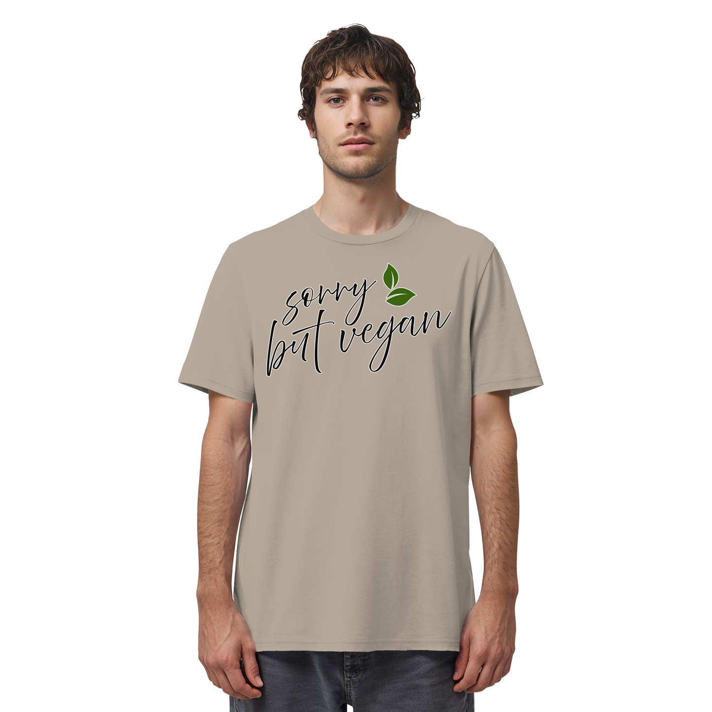 vegwear "sorry but vegan" - unisex T-shirt, organic, vegan, sustainable