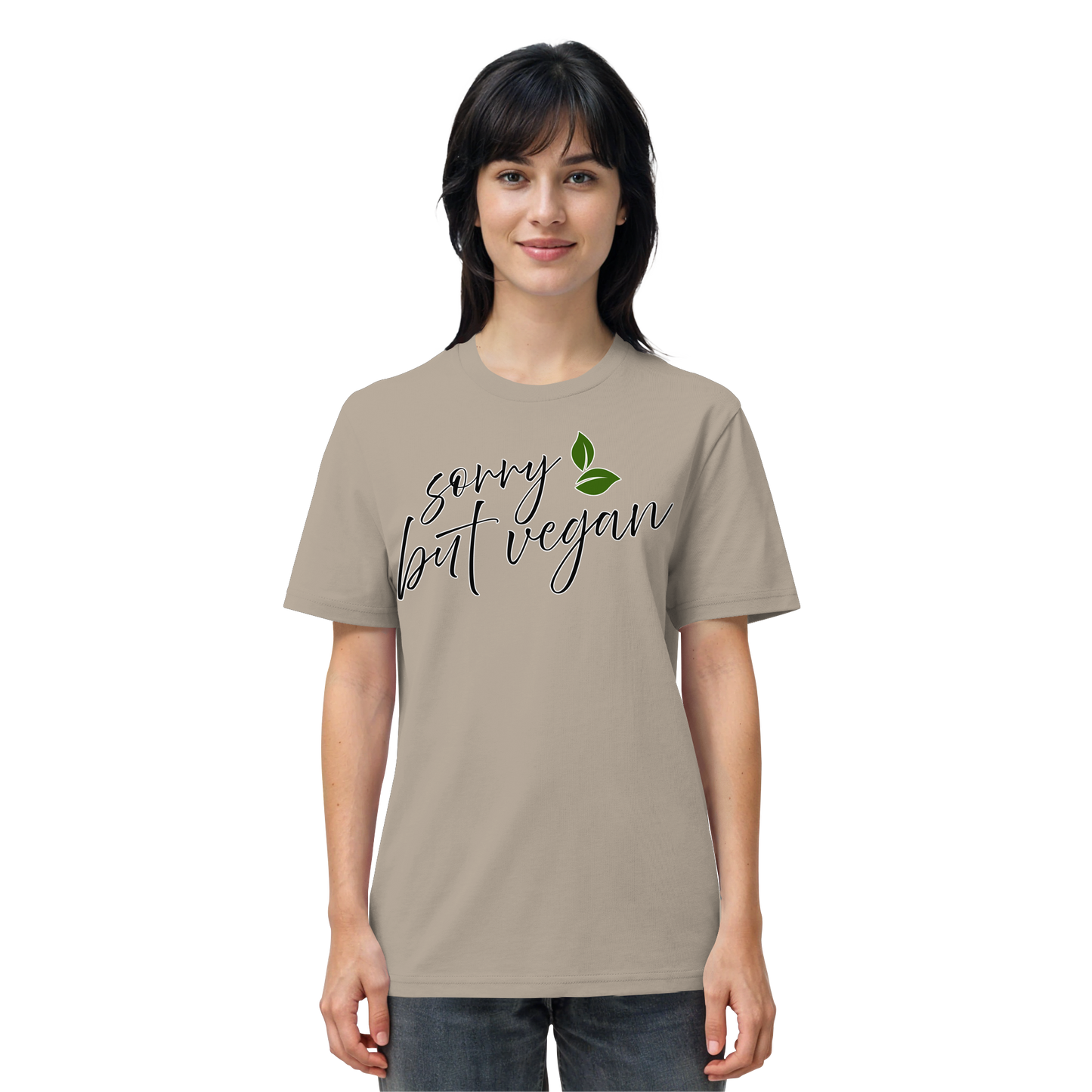 vegwear "sorry but vegan" - unisex T-shirt, organic, vegan, sustainable