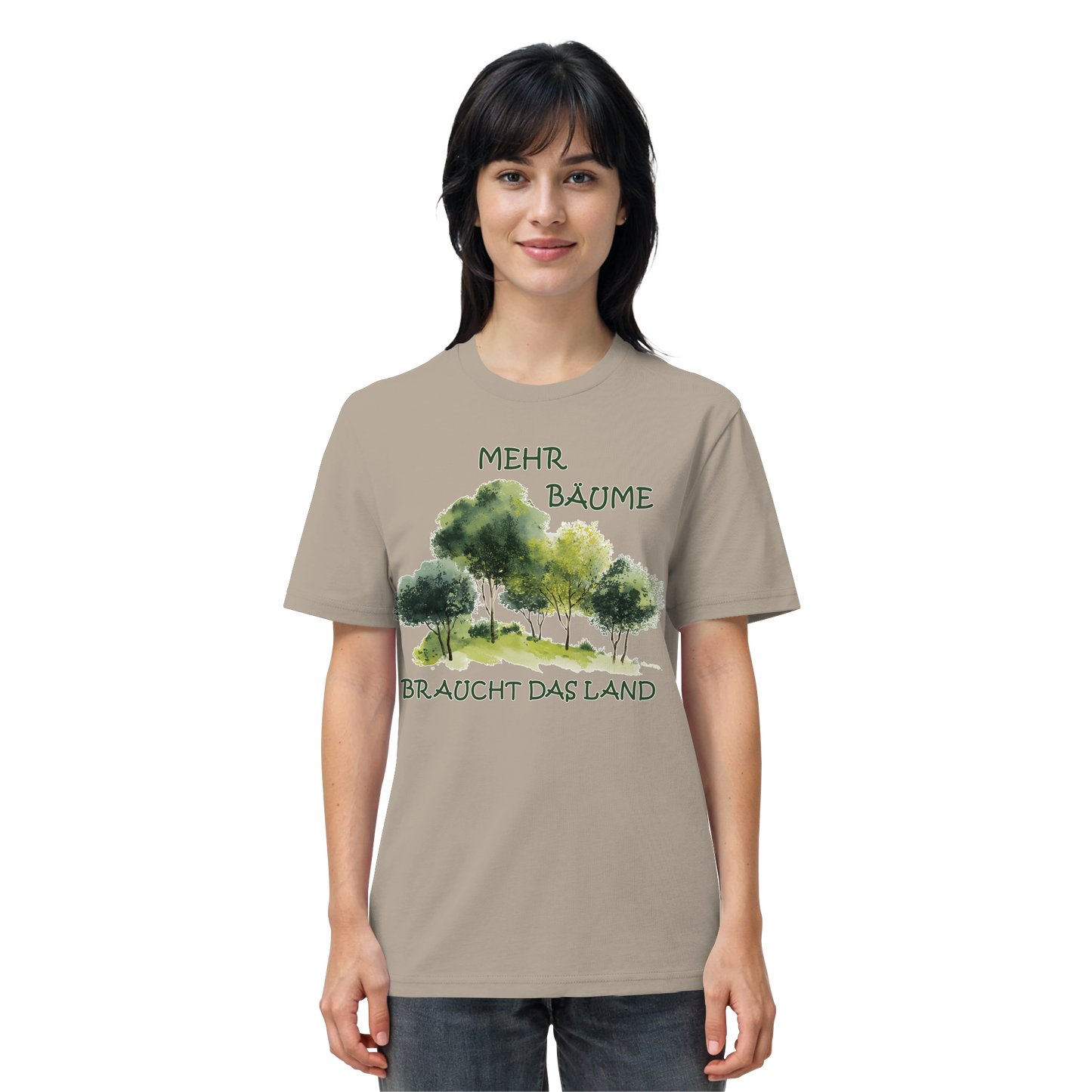 vegwear "mehr Bäume braucht das Land" - unisex Bio T-Shirt, vegan, fair, nachhaltig