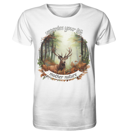 Motif "mother nature" - unisex organic T-shirt