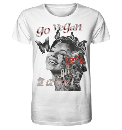 Motiv "Let's give it a try" - unisex Bio T-Shirt