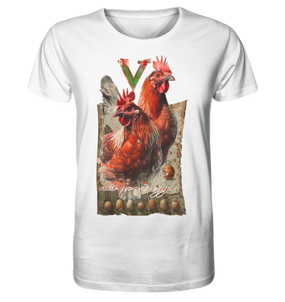 Motif "not your eggs" - unisex organic T-shirt