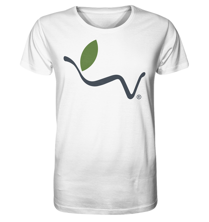 Motiv "vegwear Logo grau" - unisex Bio T-Shirt