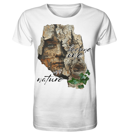 Motiv "become one with nature" - unisex Bio T-Shirt
