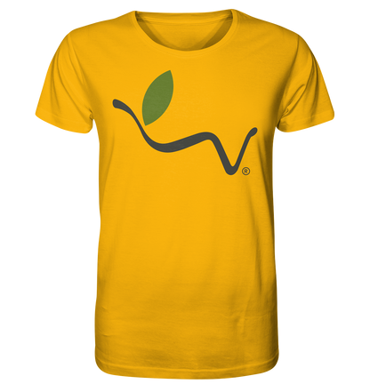 Motiv "vegwear Logo grau" - unisex Bio T-Shirt