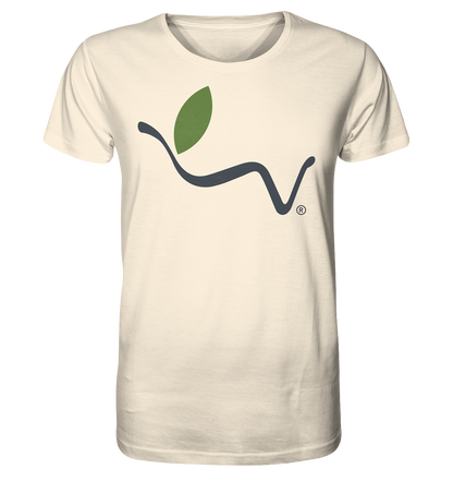 Motiv "vegwear Logo grau" - unisex Bio T-Shirt