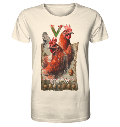Motif "not your eggs" - unisex organic T-shirt