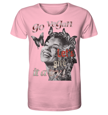 Motiv "Let's give it a try" - unisex Bio T-Shirt