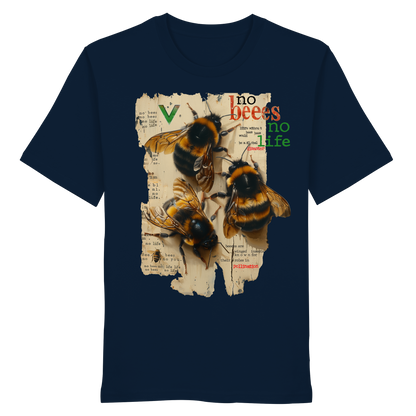 vegwear "no bees, no life" - unisex Bio T-Shirt, vegan fair