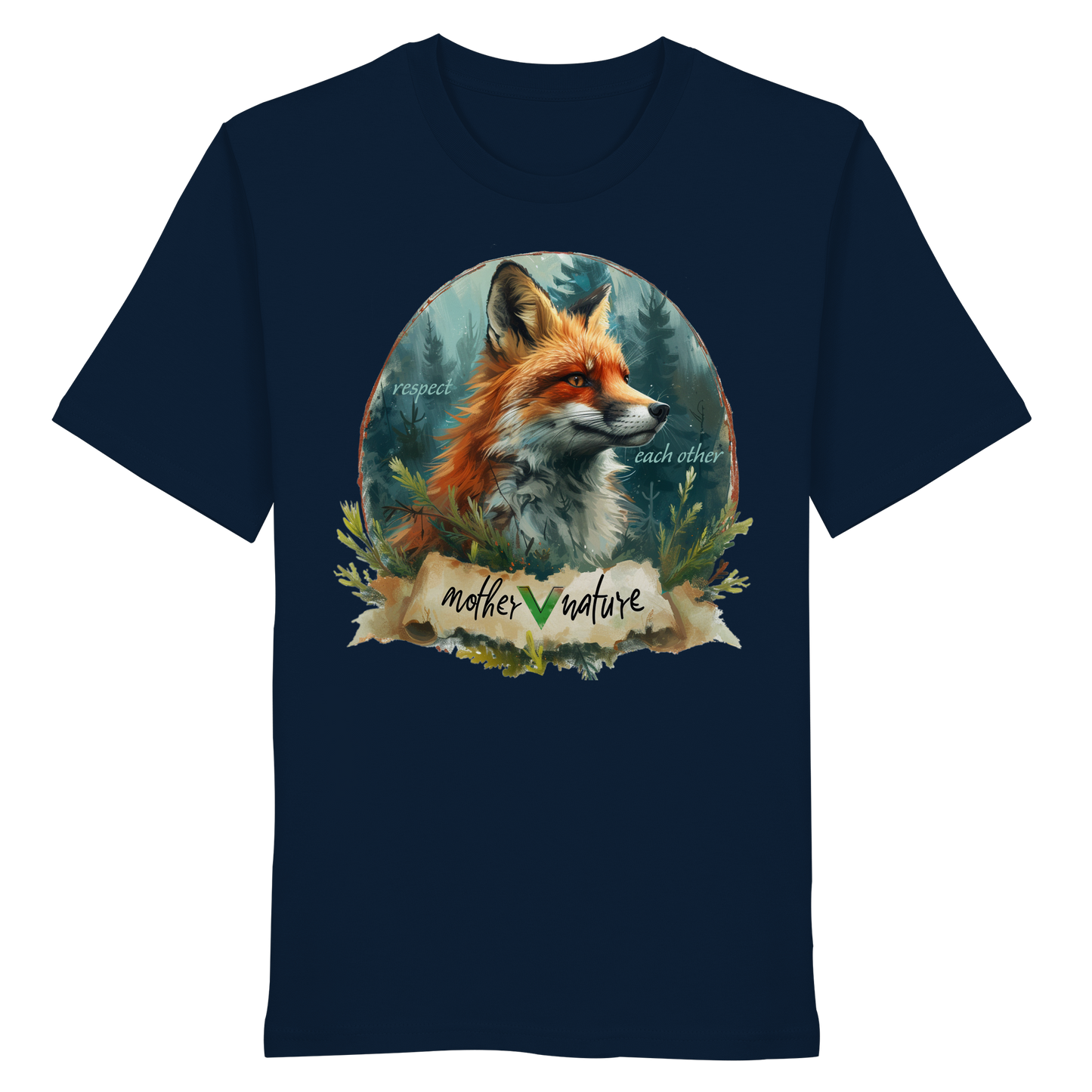 vegwear "respect each other" - unisex T-Shirt, vegan, bio