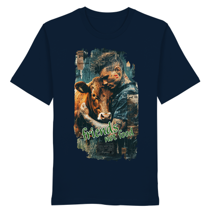 vegwear "friends not food" - unisex T-Shirt, vegan, fair, cool