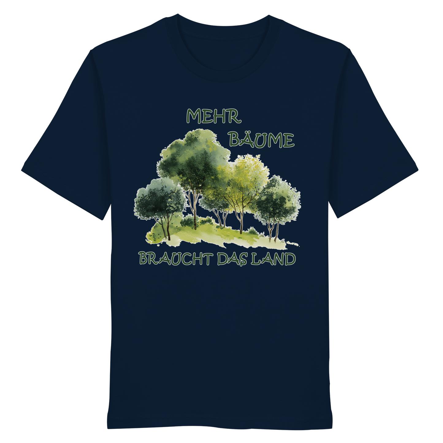 vegwear "mehr Bäume braucht das Land" - unisex Bio T-Shirt, vegan, fair, nachhaltig
