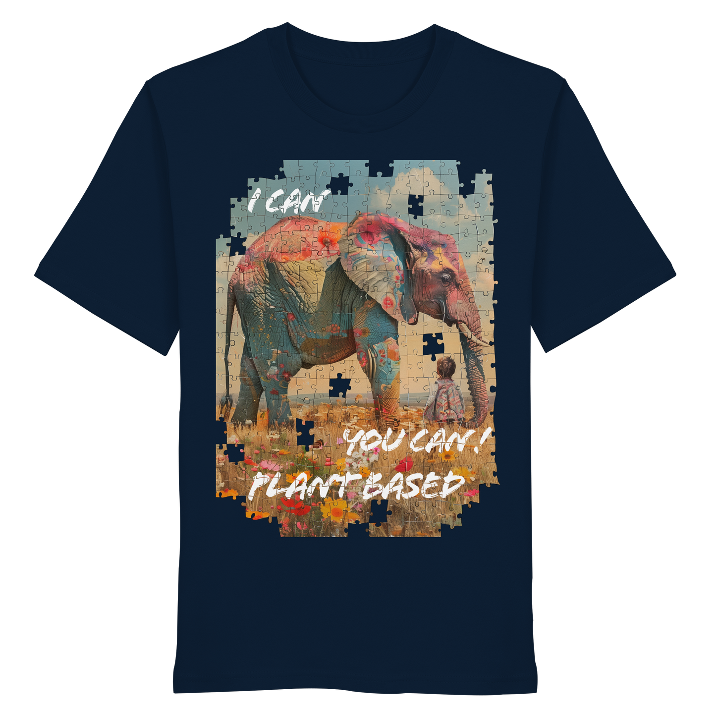 vegwear "I can you can"- unisex T-Shirt, bio, vegan