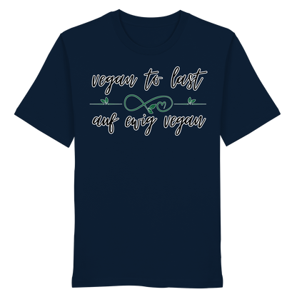 vegwear "vegan to last" - unisex Bio T-Shirt, vegan