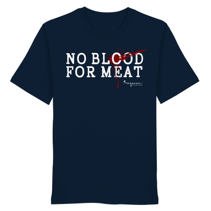 vegwear "no blood for meat" - unisex Bio T-Shirt