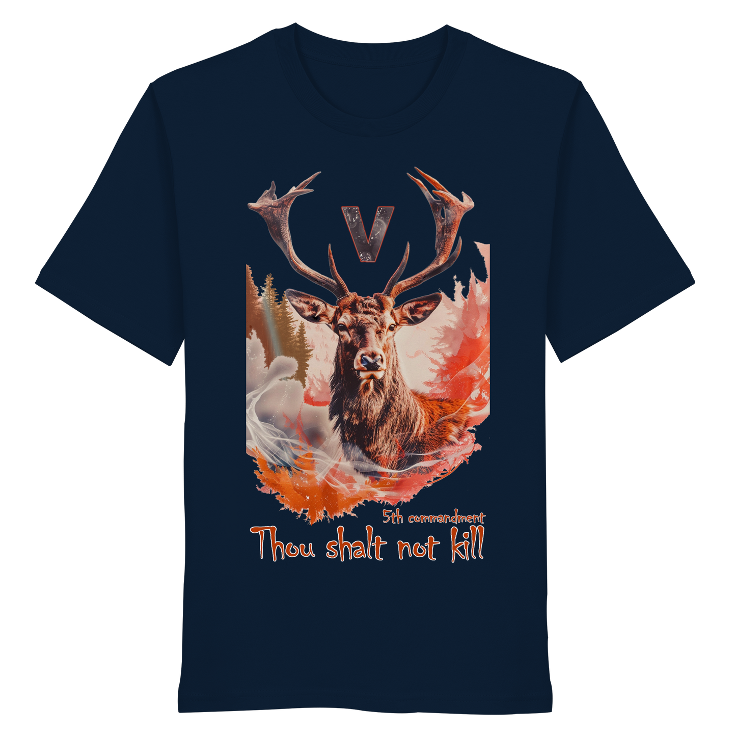 vegwear "thou shalt not kill" - unisex Bio T-Shirt