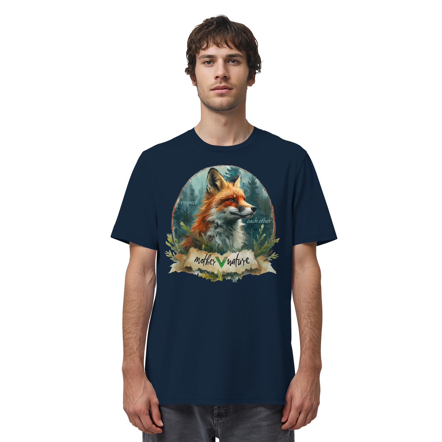 vegwear "respect each other" - unisex T-Shirt, vegan, bio