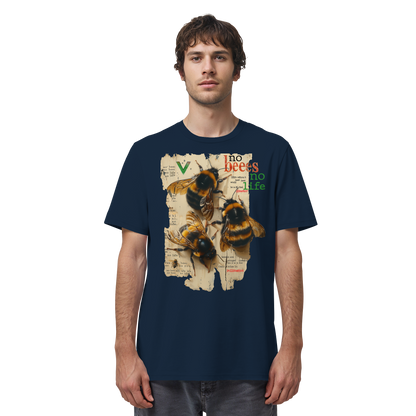 vegwear "no bees, no life" - unisex Bio T-Shirt, vegan fair