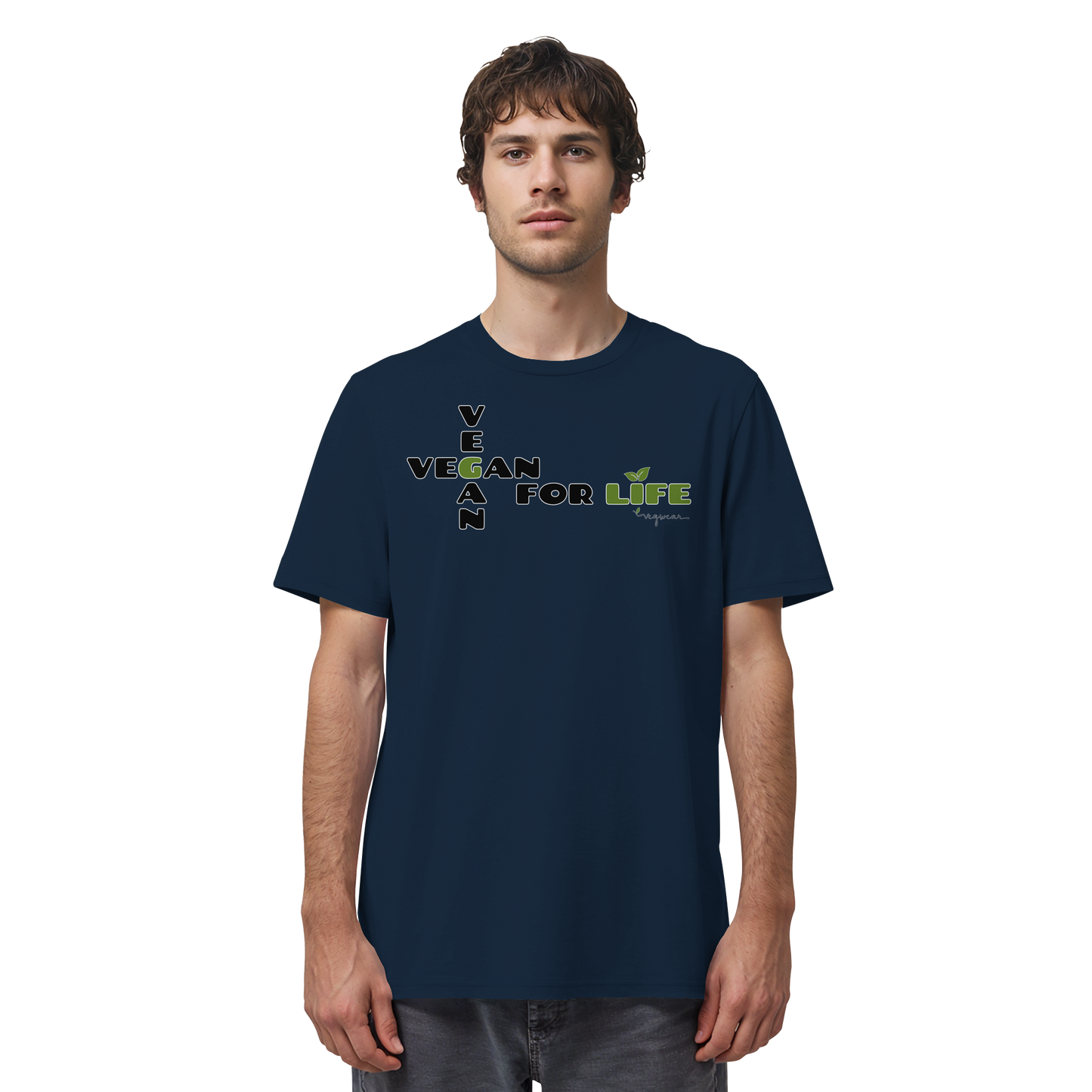 vegwear "vegan for life" - unisex T-Shirt bio vegan fair