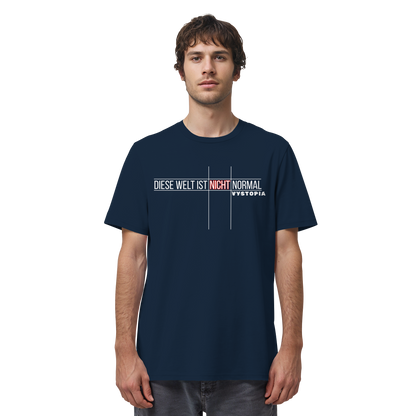 vegwear "Diese Welt ist nicht normal" - unisex Bio T-Shirt