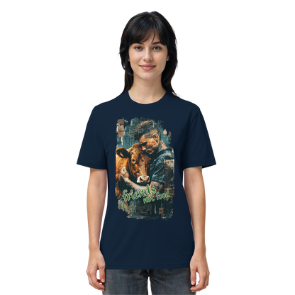 vegwear "friends not food" - unisex T-Shirt, vegan, fair, cool