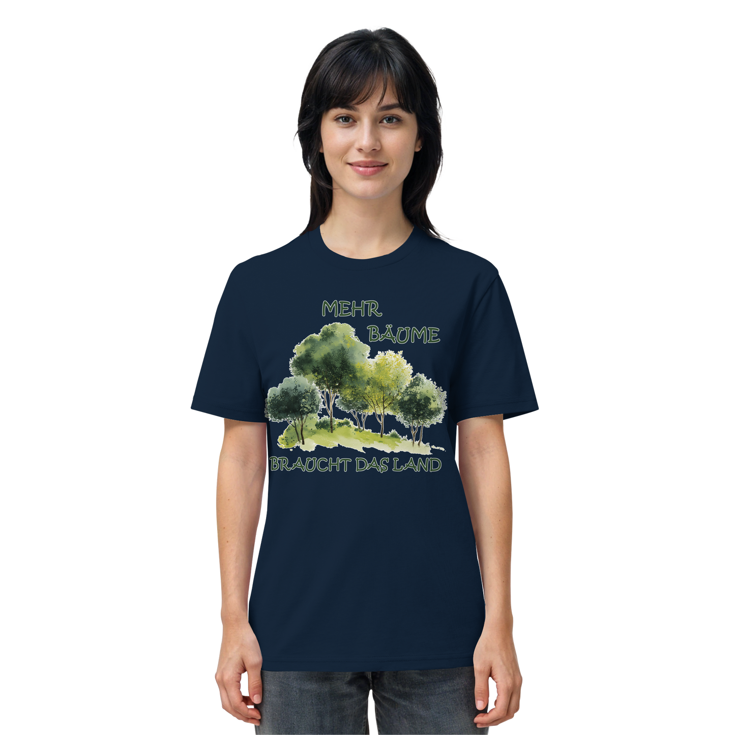 vegwear "mehr Bäume braucht das Land" - unisex Bio T-Shirt, vegan, fair, nachhaltig